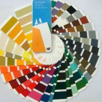 RAL color card - revêtement de couleur dans toutes les couleurs